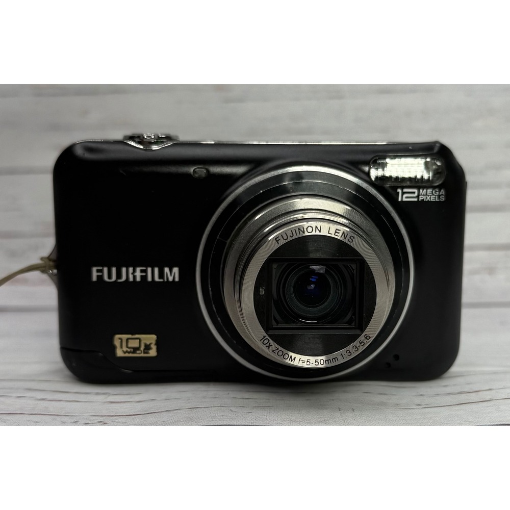 Fujifilm FinePix JZ300 Digital Camera Black 12MP 10x Optical Zoom HD Movie READ
